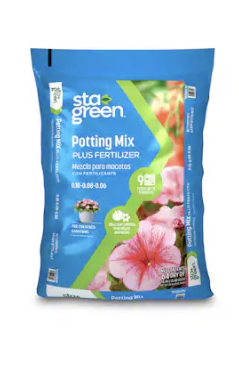 Sta Green Potting Mix Plus Fertilizer