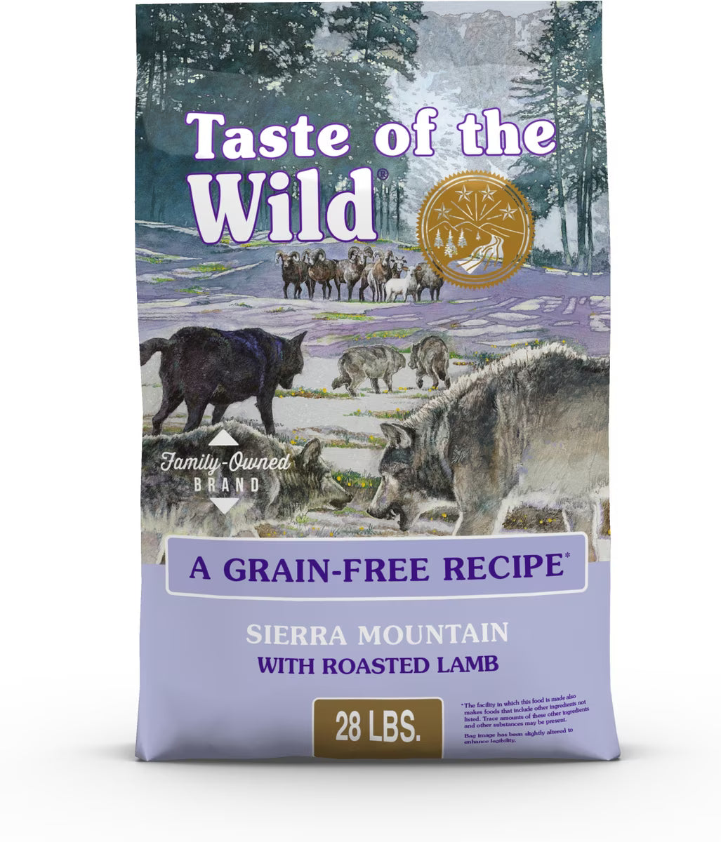Taste of the Wild Sierra Mountain Grain-Free Dry Dog Food