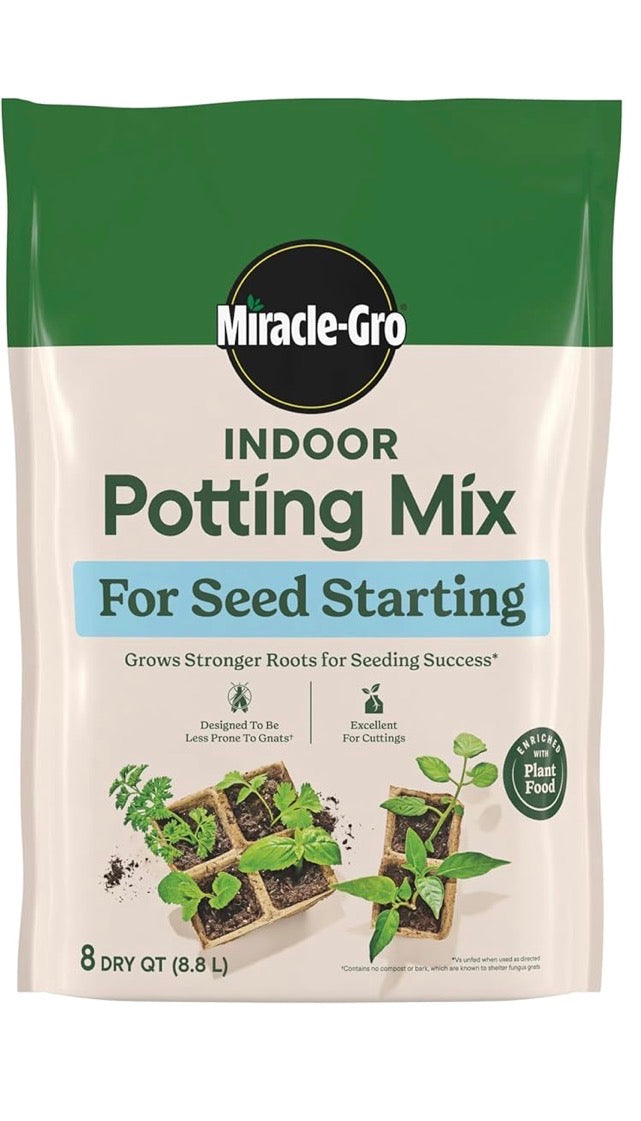 Indoor Potting Mix for Seed Starting 8 dry qt