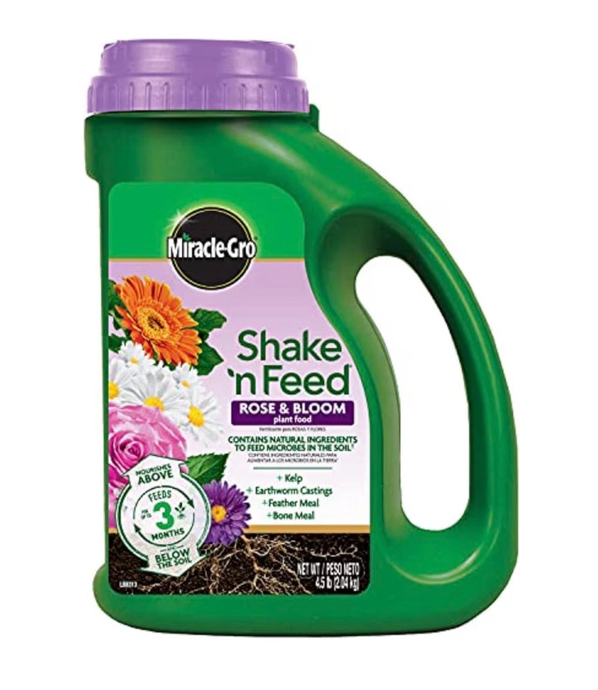 Miracle-Gro Shake 'n Feed Rose & Bloom Plant Food 4.5 lb