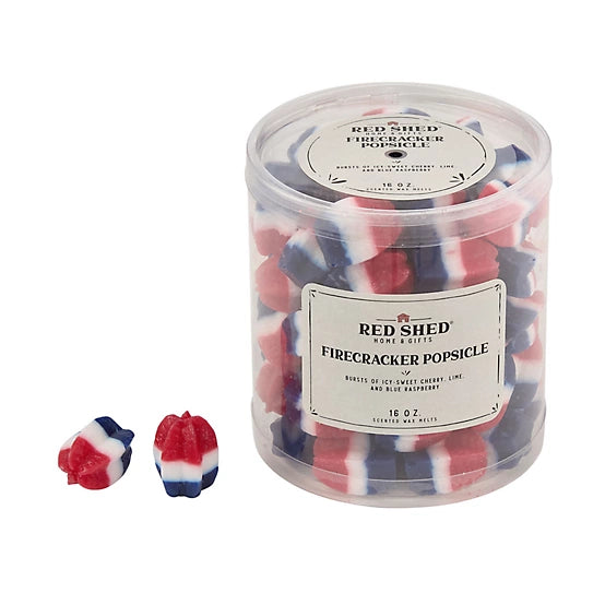 Red Shed Firecracker Popsicle 16 oz wax melts