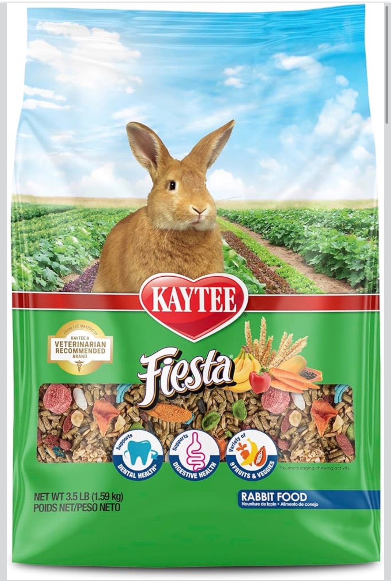 Kaylee Fiesta Rabbit Food 3.5 lb