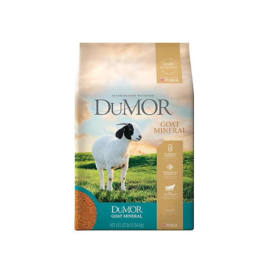 DuMOR Goat Mineral Feed Supplement 25 lb