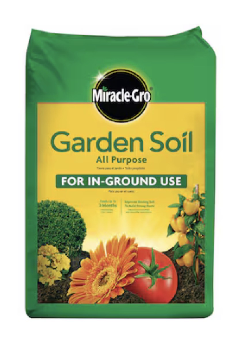 Miracle-Gro In-Ground Use 0.75 Cubic feet All-purpose Garden soil