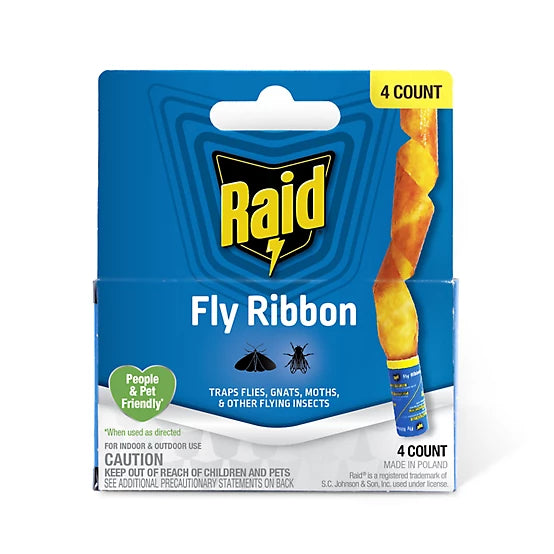 Raid Fly Ribbon, 4 pk.