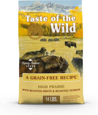 Taste of the Wild High Prairie Grain-Free Dry Dog Food