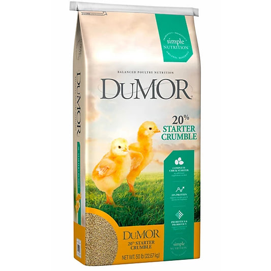 Dumor 20% Chick Starter/Grower 50 lb