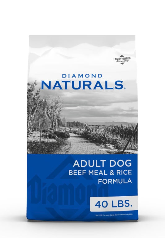Diamond Naturals Beef & Rice 40 lb