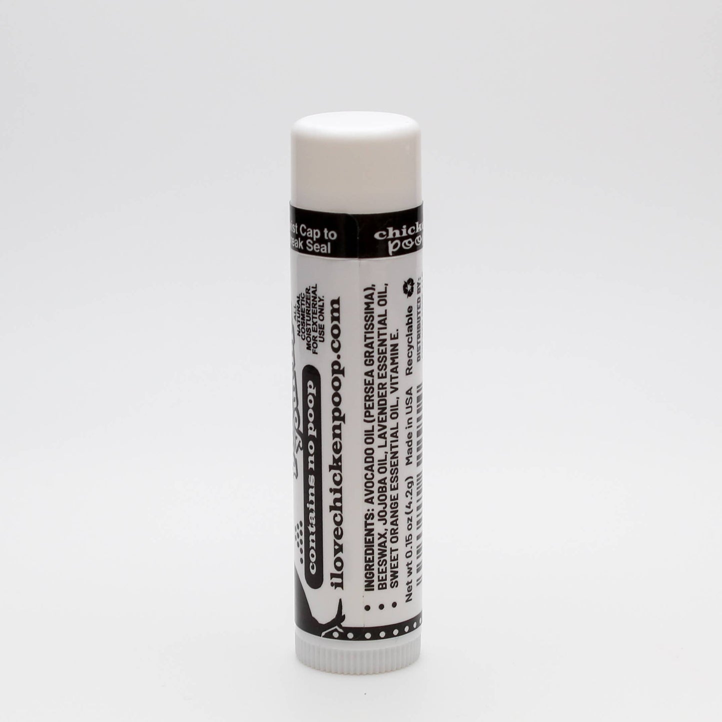 Chicken Poop® ORIGINAL Lip Balm, All Natural 24ct. TRAY