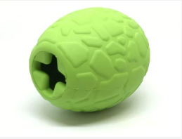 MKB Dinosaur Egg - Chew Toy - Treat Dispenser - Large-Green