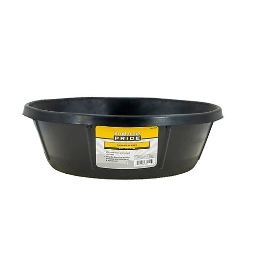 Producer's Pride 2 gal. Rubber Pet Feeder Pan