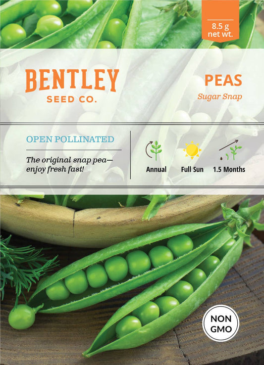 Peas, Sugar Snap Seed Packets