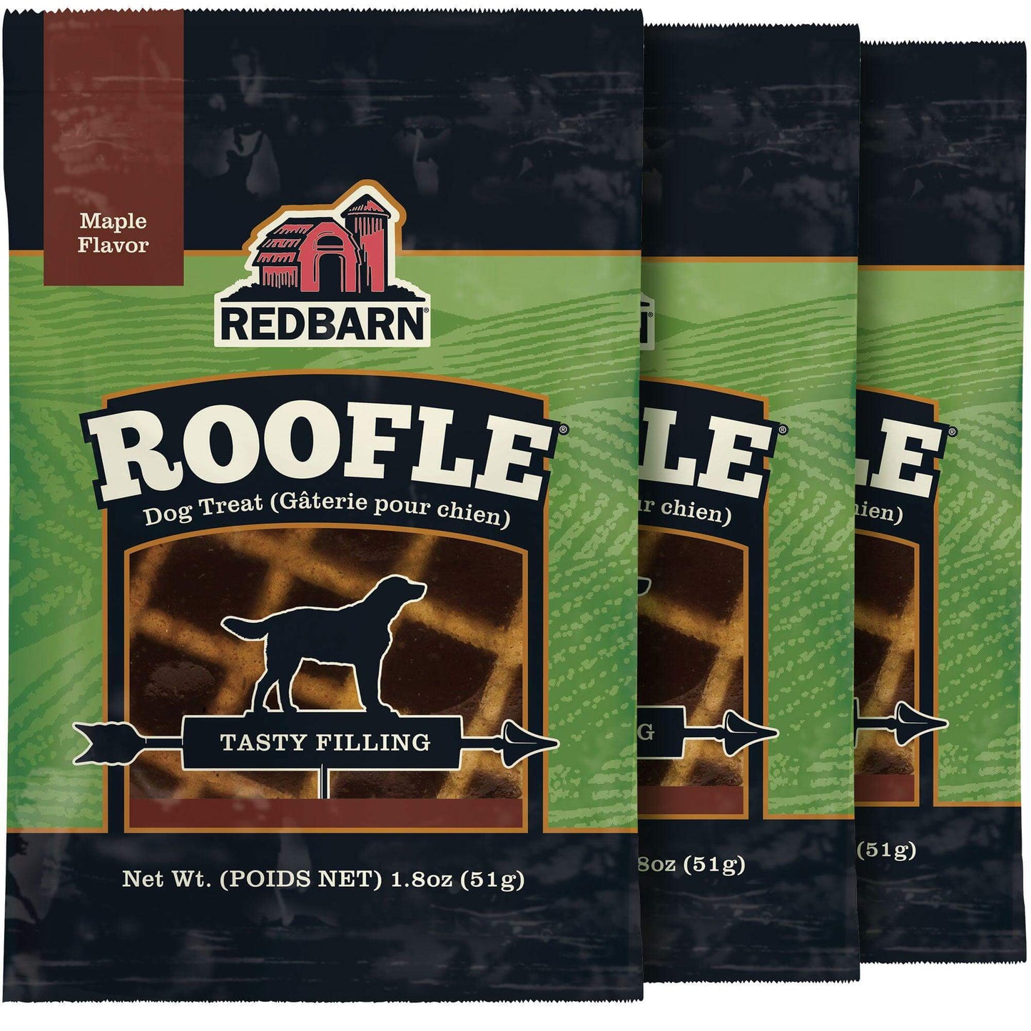 Roofle Maple Flavor Dog Treat