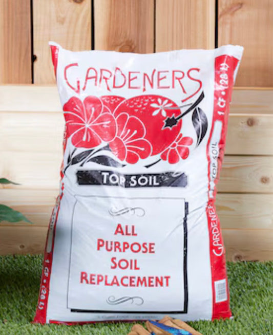 1 Cubic feet Lawn repair and filling holes Organic Top Soil
