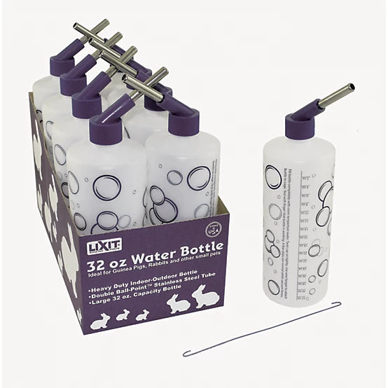 Lixit 32 oz. All-Weather Plastic Pet Water Bottle