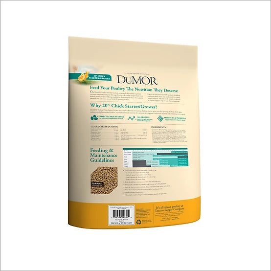 Dumor 20% Chick Starter/Grower 10 lb