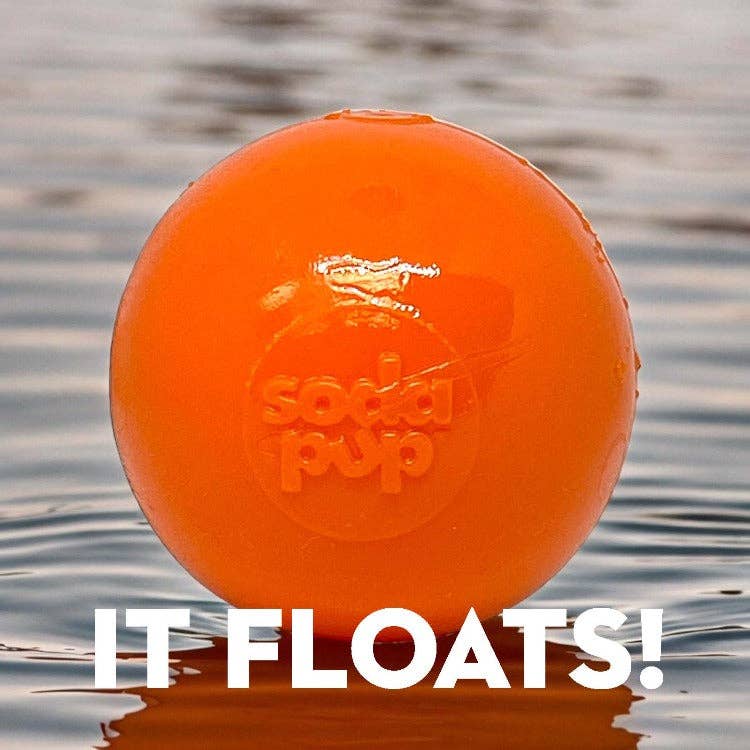 Squeak Ball Ultra Durable PUP-X Squeaking, Chewing, Floating & Retrieving Ball