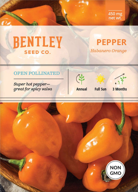 Pepper, Habanero Orange Seed Packets