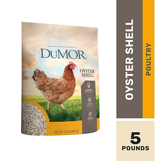 DuMOR Oyster Shell Calcium Supplement for Chickens 5 lb