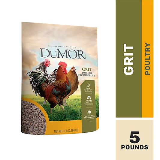 DuMOR Grit Insoluble Crushed Granite Feed Supplement for Chickens 5 lb