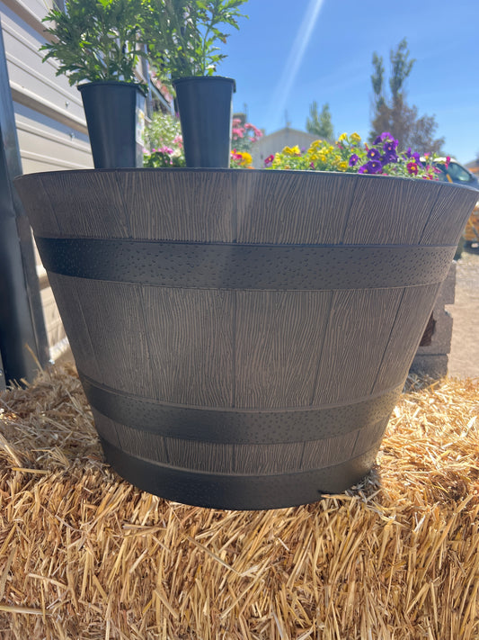 22” Cameron Barrel Planter