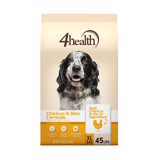 4health with Wholesome Grains Adult Chicken and Rice Formula Dry Dog Food