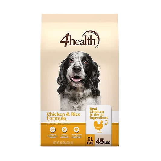 4health with Wholesome Grains Adult Chicken and Rice Formula Dry Dog Food
