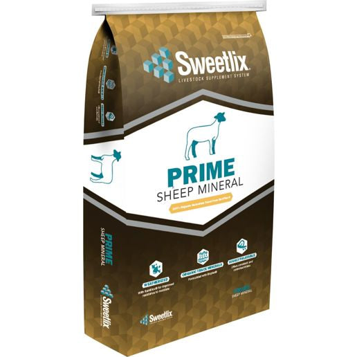 Sweetlix Prime Sheep Mineral Supplement, 25-Lb