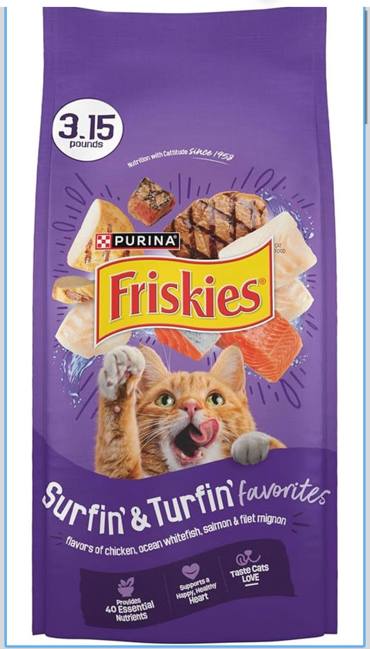 Friskies Surfin & Turfin 3.15 lb