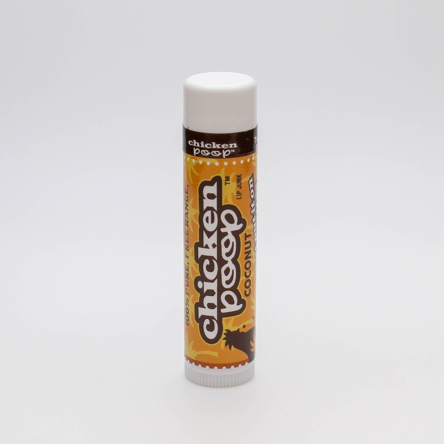 Chicken Poop® COCONUT Lip Balm, All Natural 24ct. CHICKEN