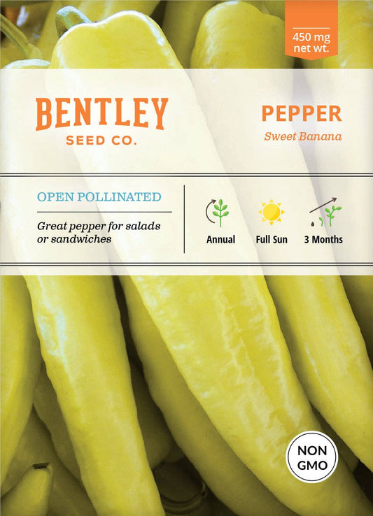 Pepper, Sweet Banana Seed Packets